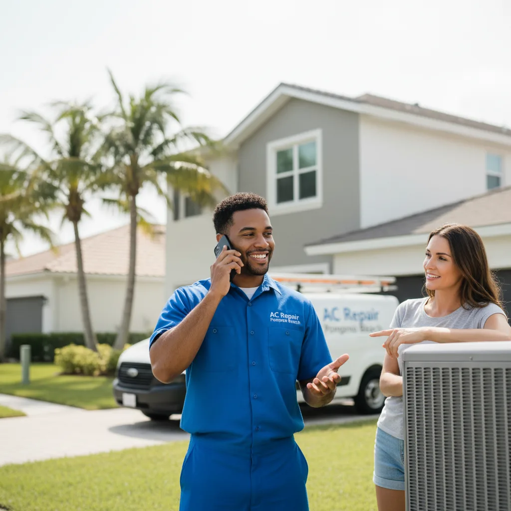 AC Repair Pompano Beach customer support in Menomonee Falls